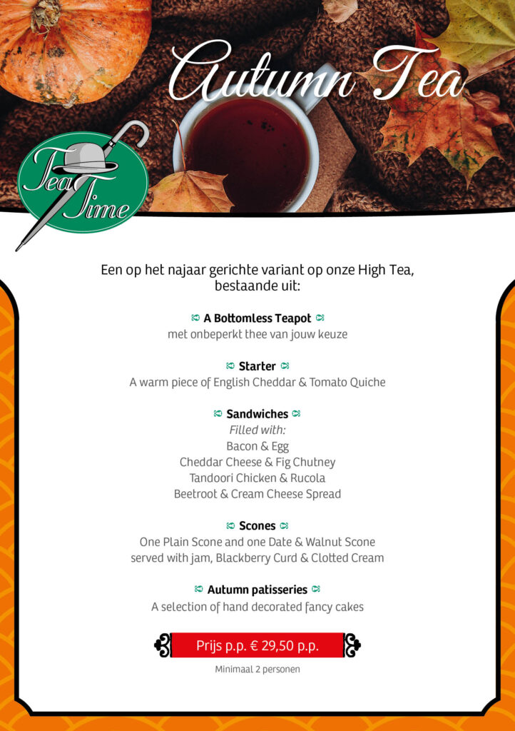 Autumn Tea - Tea Time